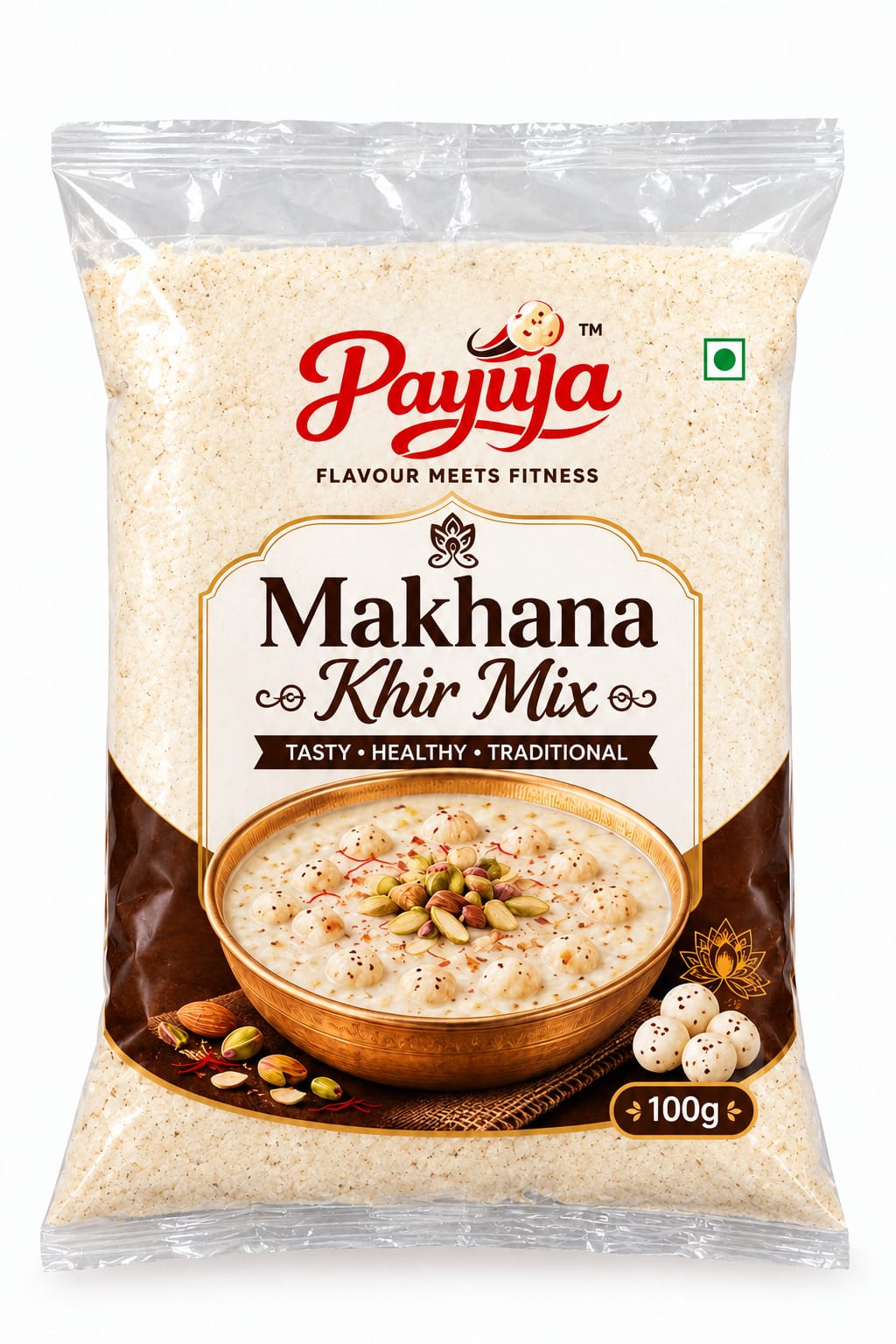 Payuja Makhana Kheer Mix | Traditional Kheer Mix | 100g