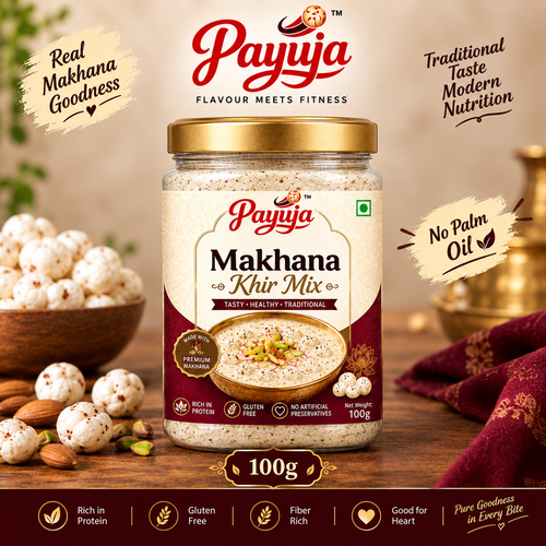 Payuja Satvik Makhana Kheer Mix | Traditional Kheer Mix | 100g